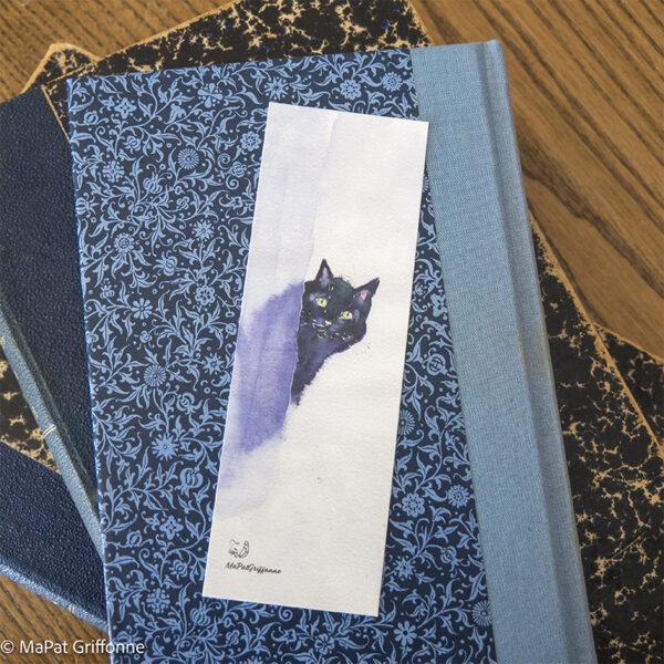 Marque-page sur livre